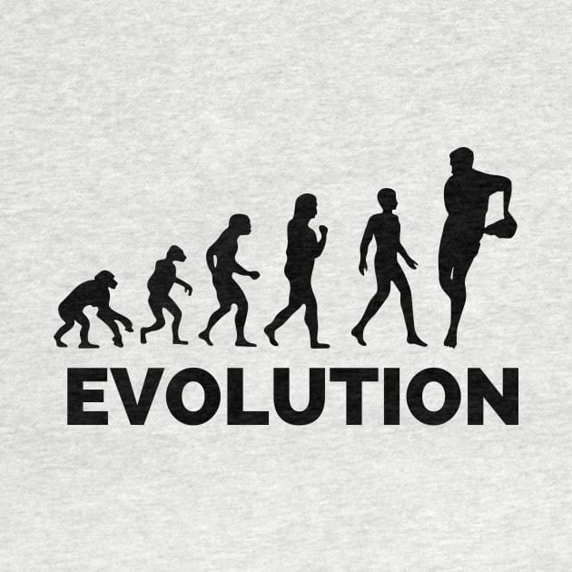 Evolution of rugby by Lottz_Design 